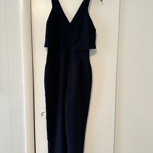Zara Navy Jumpsuit